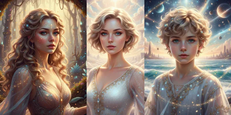 Golden Stardust generated by undefined