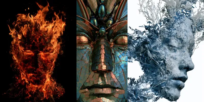 Nature Portrait Art Generator generated by undefined