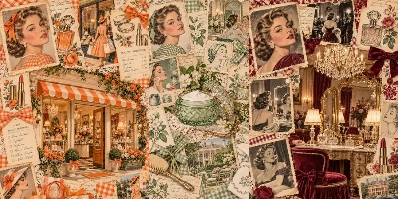 American Beauty Preppy Junk Journals