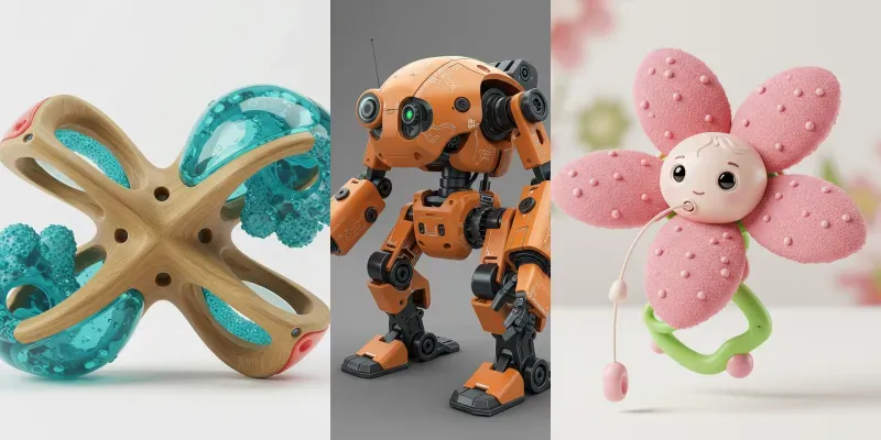 3D Design Toys generated by undefined