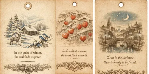 Vintage Tags generated by chatgpt-image