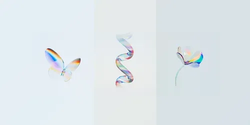 Glass Dreams generated by midjourney