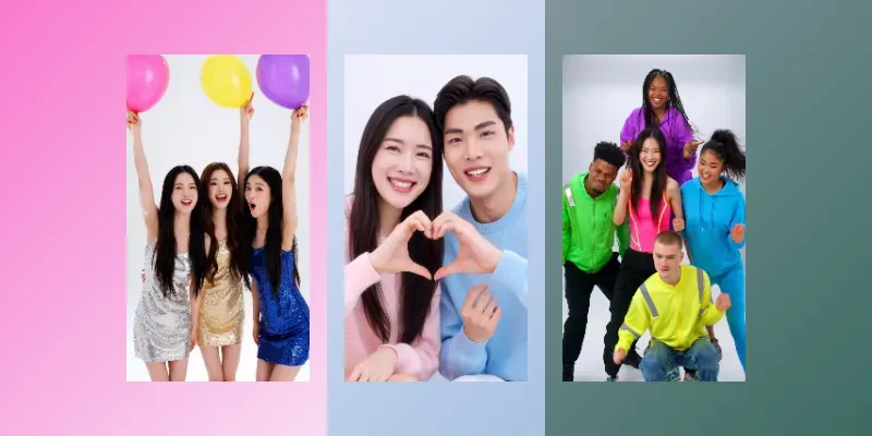 4k Kbeauty Photo Booth Ai Videos generated by undefined