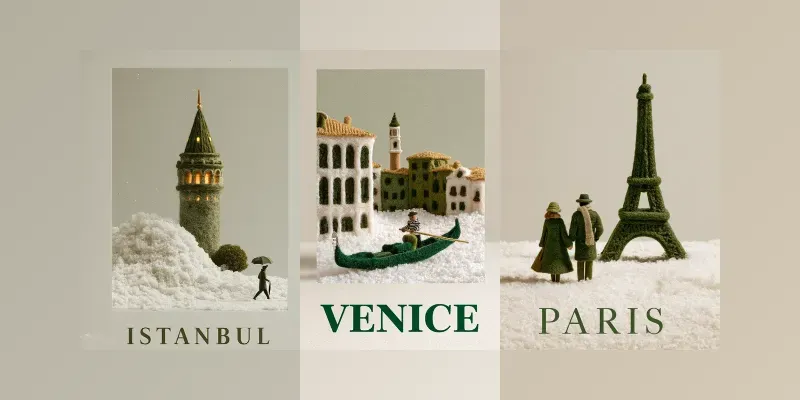 Felt Diorama City Poster Pod Packs generated by undefined