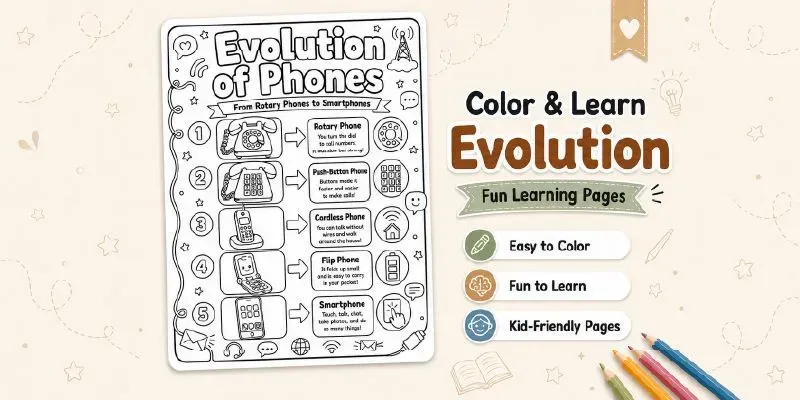 Coloring Book Evolution Learning generated by undefined