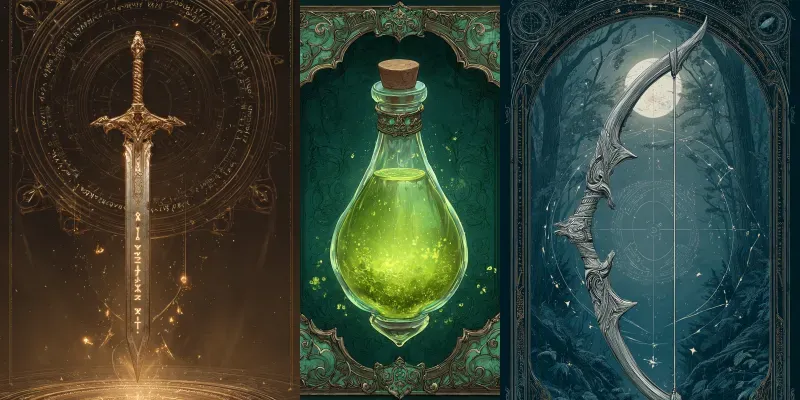 Fantasy RPG Magic Items Generator generated by undefined