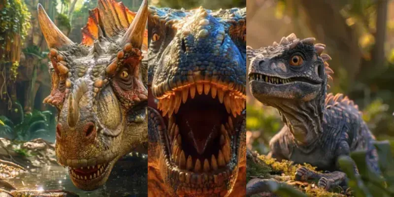 Cinematic Prehistoric Realisms Bring Dins generated by undefined