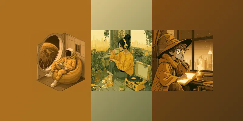 Lofi Chill Animation Ready Art generated by undefined
