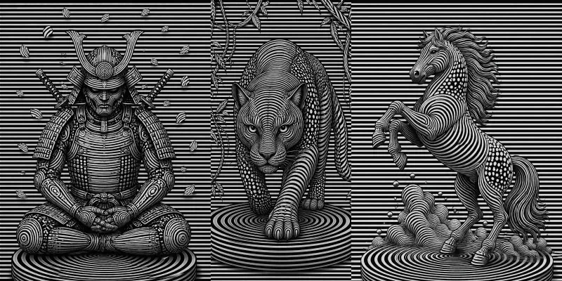 Highcontrast Visual Graphic Templates generated by undefined