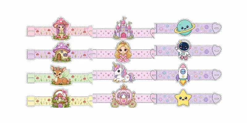 Printable Cute Paper Bracelet Generator generated by undefined