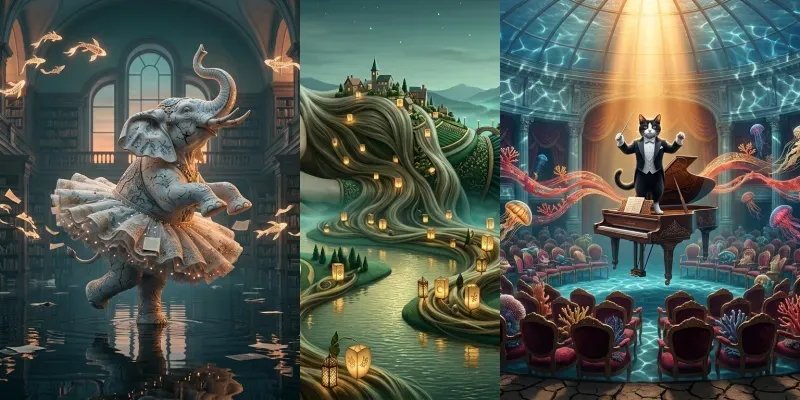 Pop Surreal Dreamscapes