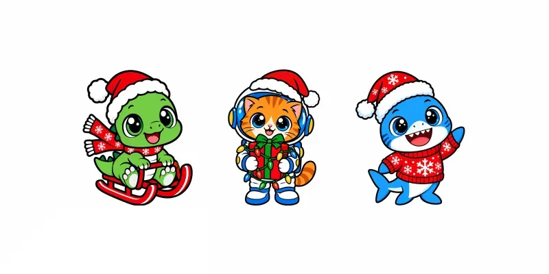 Cute Kids Christmas Tee Pod Maker