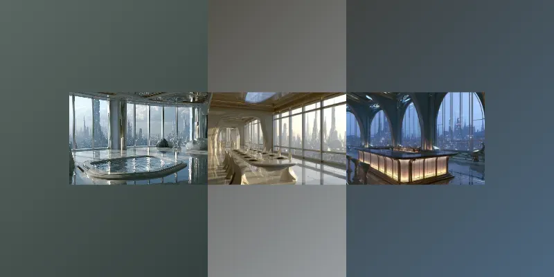 Star Wars Coruscant Elite Interiors generated by undefined