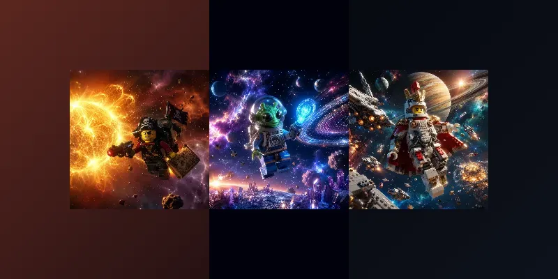 Lego Cosmic Adventures Collections generated by undefined