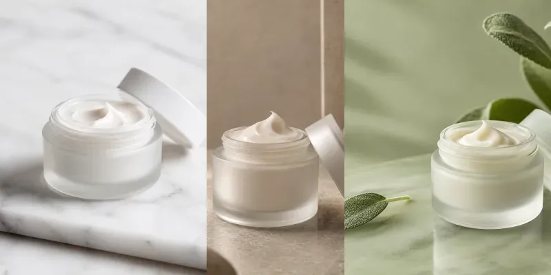 Skincare Cream Jar Photos generated by undefined