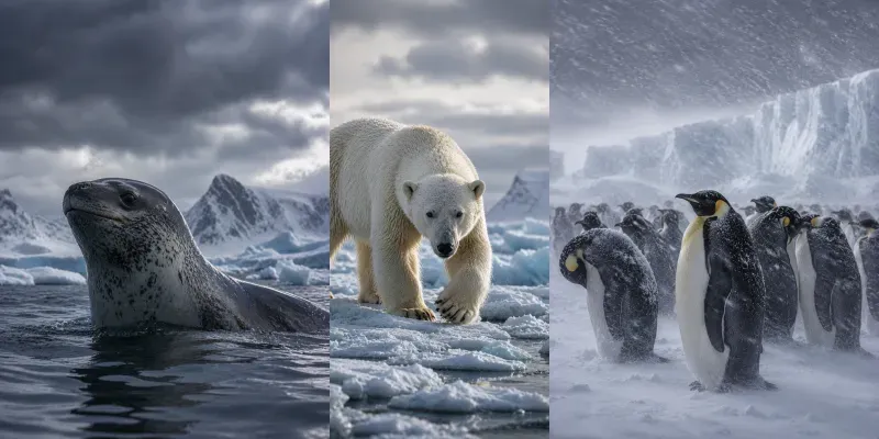 Arctic Polar Wildlife generated by undefined