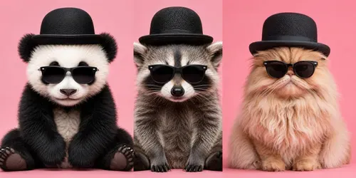 Stylish Pet Portraits generated by chatgpt-image