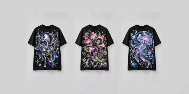 Surreal Streetwear Tshirt Mockups