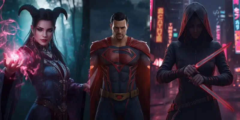 Digital Character Art generated by undefined