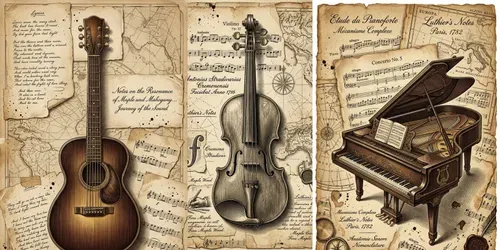 Vintage Journaling Graphic Assets generated by gemini-image