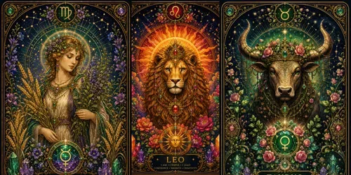 Celestial Zodiac Oracle Tarot Cards generated by chatgpt-image