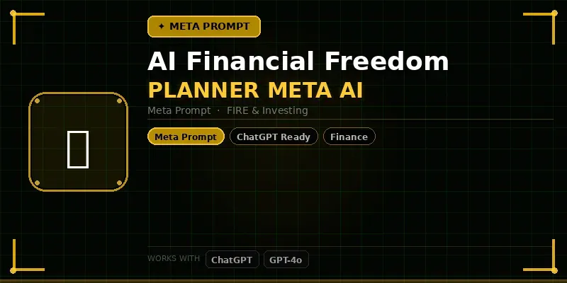 Financial Freedom Planner Meta Ai generated by undefined