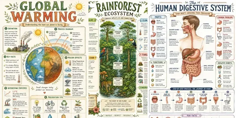 Vintage Educational Infographic Art generated by undefined
