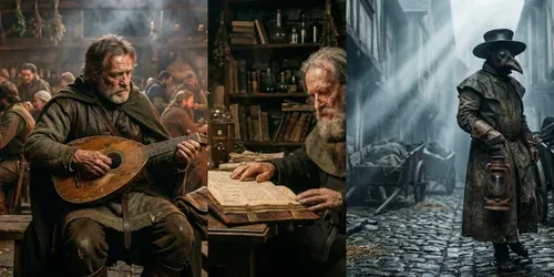 Cinematic Medieval Realism generated by gemini-image