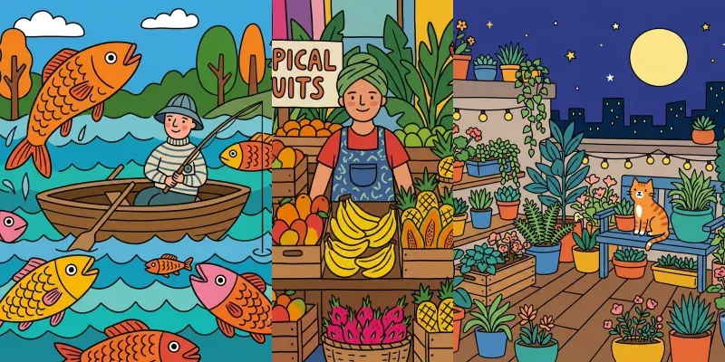 Art Template Naive Art Style generated by undefined