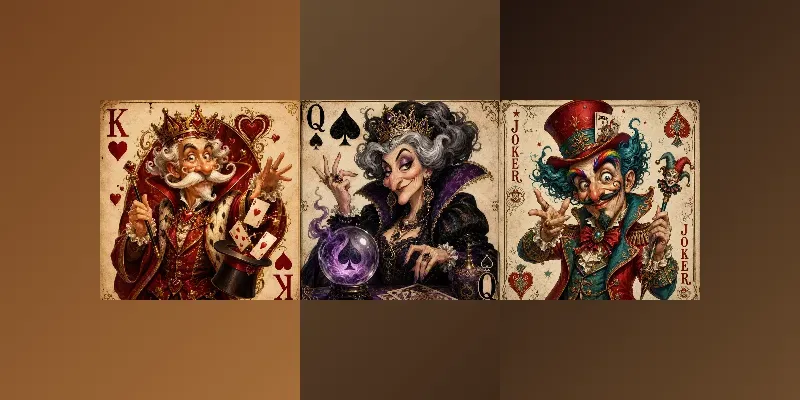 Royal Card Kingdom Cartoon Characters generated by undefined