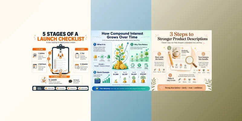 Educational Micro Infographic Poster Builders generated by undefined