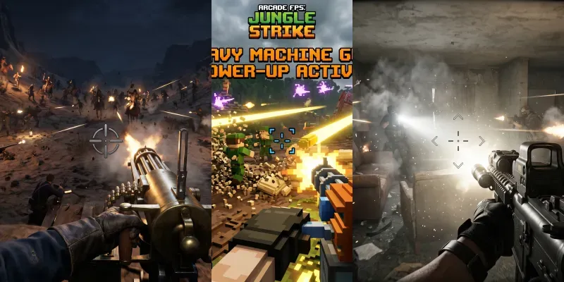 Arcade Shooter Game Screenshots Gameplay generated by undefined