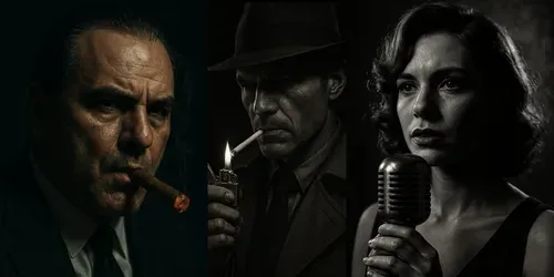 Cinematic Portrait Films Noir Style generated by chatgpt-image