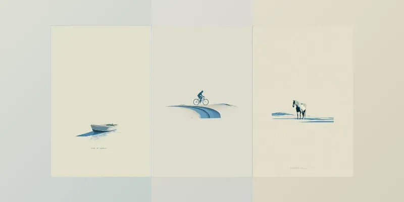 Minimalist Negative Space Art generated by undefined