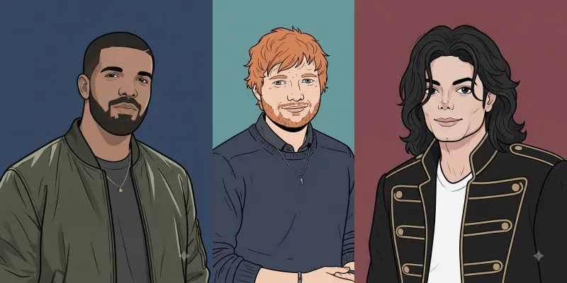 Modern Webtoon Portraits generated by undefined