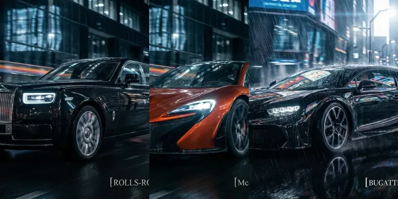 Luxury Cinematic Car Advertisements generated by undefined