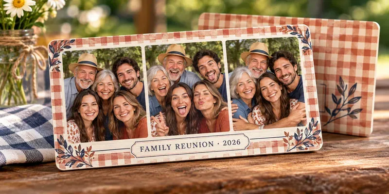 Event Photo Booth Strip Keepsake Cards