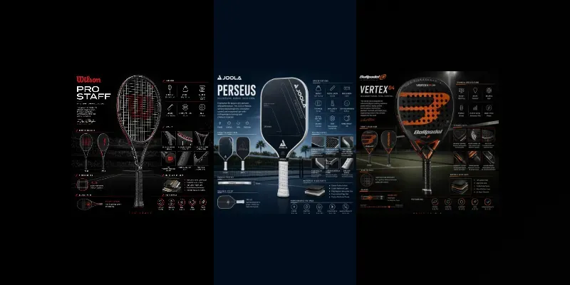 Racket Sports Infographics generated by undefined