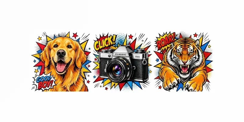 Bold Pop Art Painting Creators generated by undefined