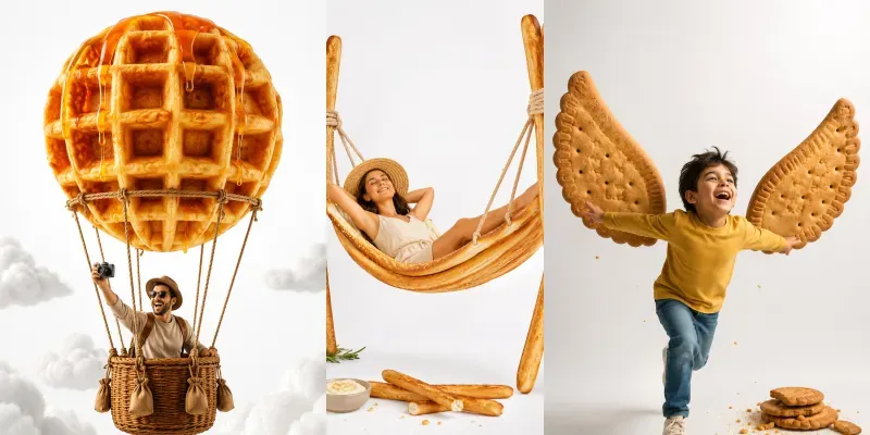 Creative Food Ad Concepts generated by undefined