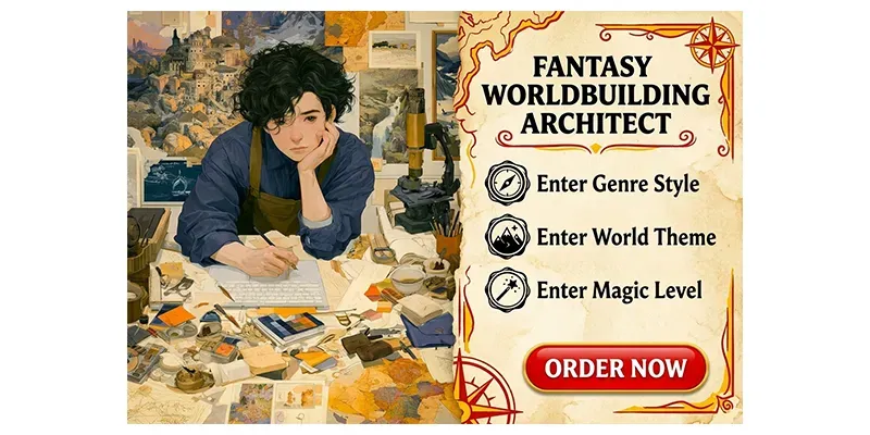 Fantasy Worldbuilding Architect generated by undefined
