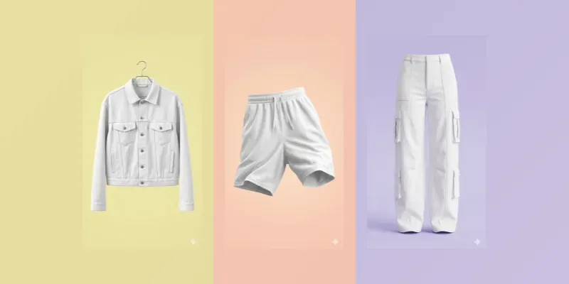 Professional Blank Apparel Mockups generated by undefined
