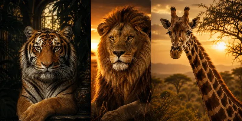 Luxury Animal Portrait Designers generated by undefined