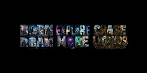 Adventure Typography Scene Generator generated by chatgpt-image