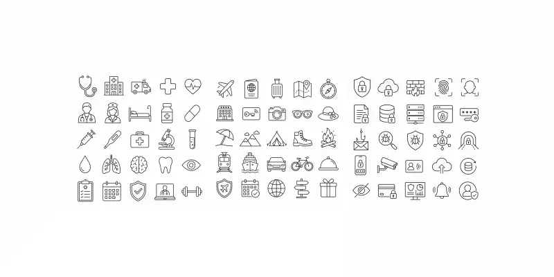 Consistent 25 Line Icon Generator generated by undefined