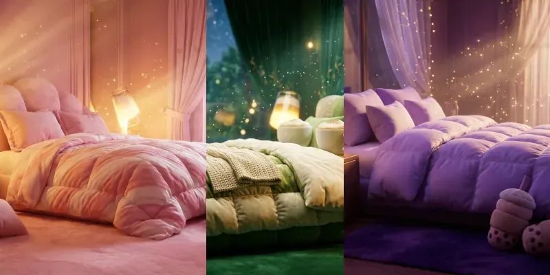 The Radiant Milkfoam Bedrooms generated by undefined