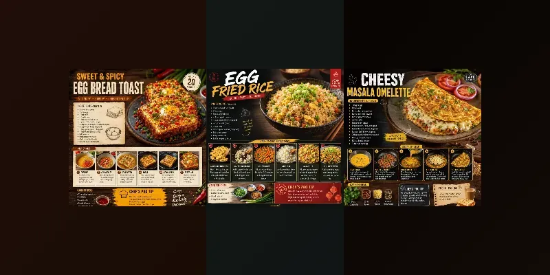 Egg Recipe Infographics generated by undefined