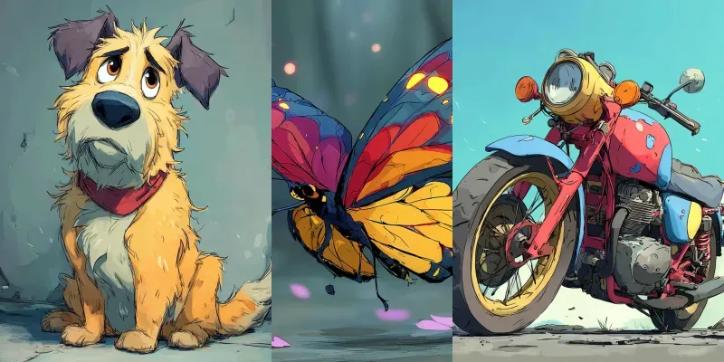 Cel Shaded Anime Cartoon Art generated by undefined