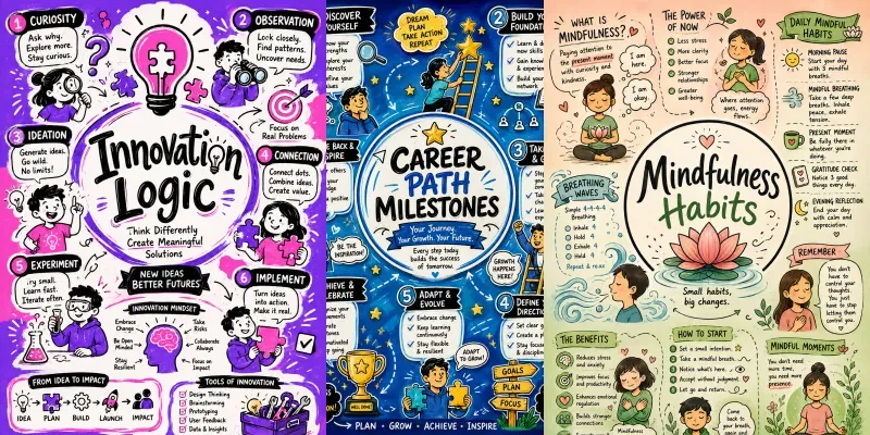 Visual Sketchnote Infographic Poster generated by undefined
