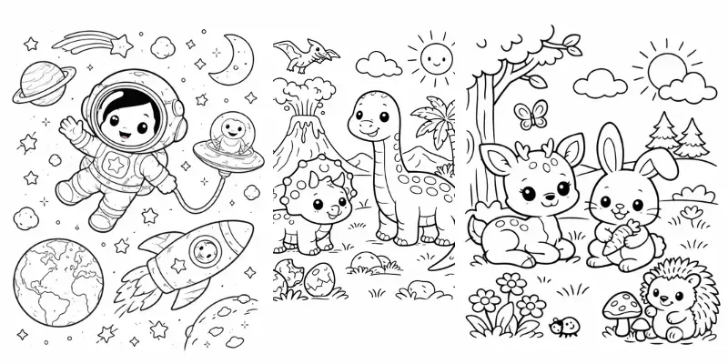 Unlimited A4 Coloring Book Factories generated by undefined